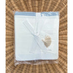 Border Frame Bedskirt (Full)-Coastal Blue - The Home Decor Outlet