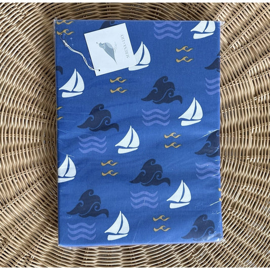 Cobalt Sea Shower Curtain-Blue - The Home Decor Outlet