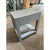 Driftway 1-Drawer Painted Linen Nightstand-Coastal Blue
