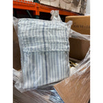 Surf Stripe Pacifica Chaise Cushion Cover-Navy Blue