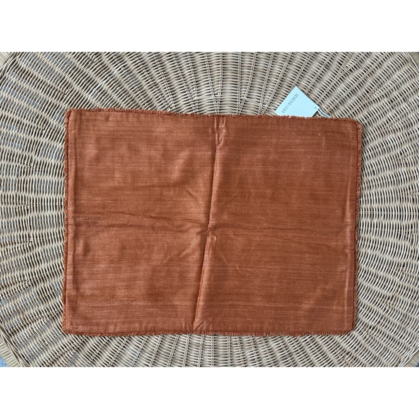 Wiltshire Raw Silk Pillow Cover (18”x24”)-Persimmon Red Orange - The Home Decor Outlet