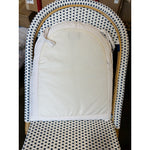 Riviera Dining/Side Chair Cushion-Sunbrella Canvas White