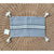 Addie Stripe Tassel Pillow Cover (12”x21”)-Smoke Grey