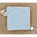Ridgeline Pillow Cover (20” SQ)-Sky Blue/Ivory - The Home Decor Outlet