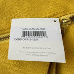 Two Tone Linen Pillow Cover (12”x21”)-Yellow - The Home Decor Outlet