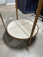 St. Germain Round Stone Side Table - The Home Decor Outlet