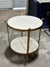 St. Germain Round Stone Side Table - The Home Decor Outlet