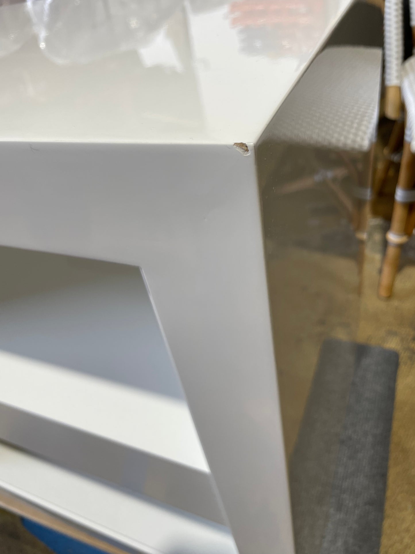 Atelier Nightstand-White - The Home Decor Outlet
