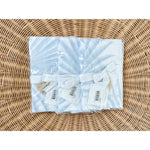 Island Palm Percale Euro Pillow Sham-Sky Blue