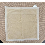 Linen Chenille Pillow Cover (22” SQ)-Wheat Brown