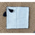Ridgeline Pillow Cover (20” SQ)-White/Navy Blue