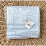 SoHo Sateen Duvet Cover (F/Q)-Sky/White (CL) - The Home Decor Outlet