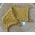 Fisherman's Knit Pillow Cover (14”x40”)-Ochre Yellow