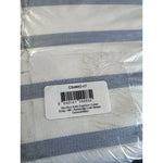 Pacifica Sofa (9’) Lido Stripe Cushion Cover-Coastal Blue
