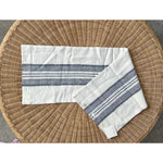 Shoreham Pillow Cover (14”x40”)-Navy Blue