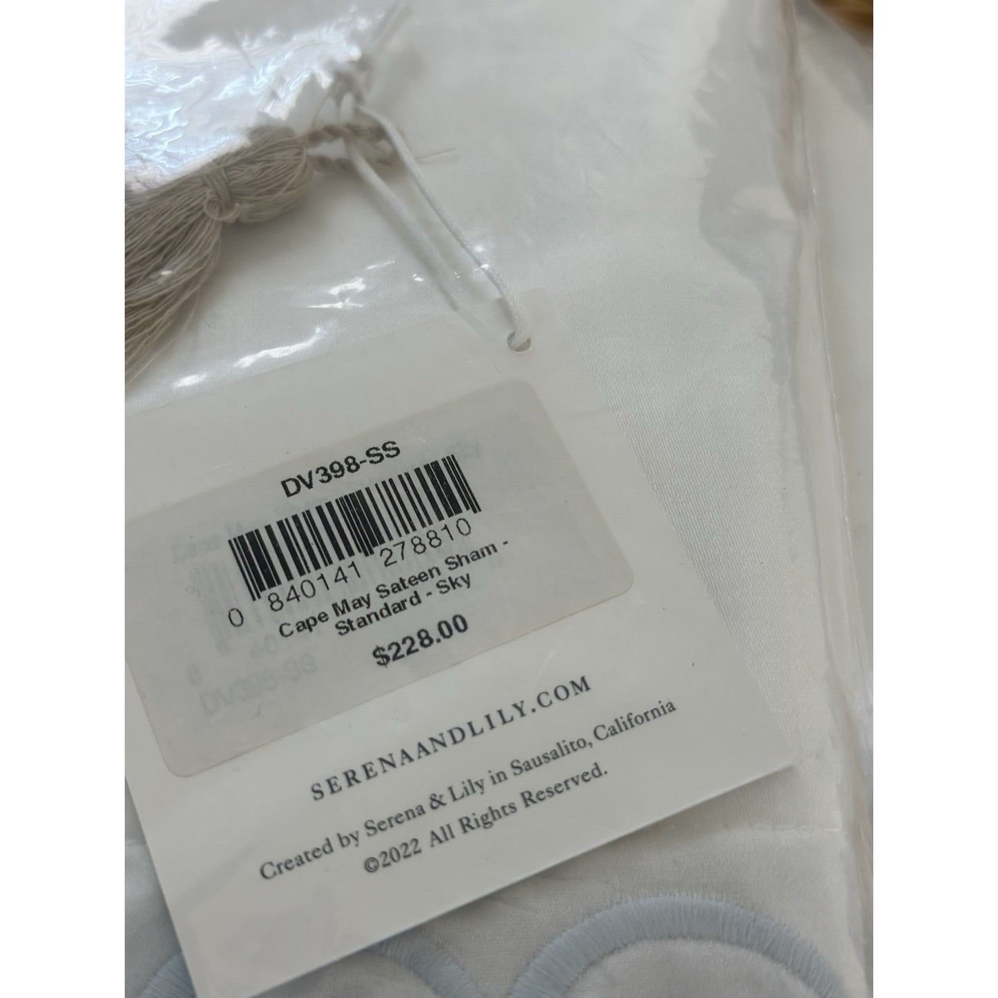 Cape May Duvet Cover (F/Q) & 2 Standard Shams-Sky Blue