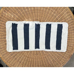 Perennials Harbor Stripe Pillow Cover (14”x30”)-Navy Blue