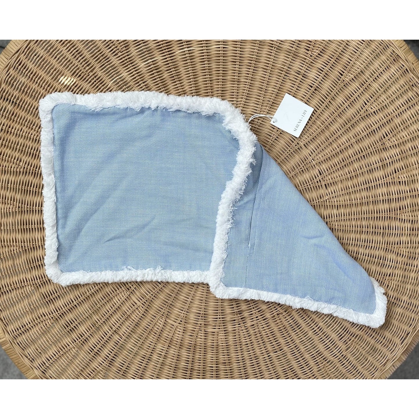 Perennials Ridgewater Outdoor Pillow Cover (14”x30”)-Coastal Blue - The Home Decor Outlet