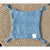 Fisherman's Knit Pillow Cover (22” SQ)-Coastal Blue - The Home Decor Outlet