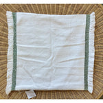 Corfu Pillow Cover (24” SQ)-Moss Green
