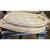 Belize Palm Indoor Ceiling Fan (Natural Palm Blades)-Brass Base