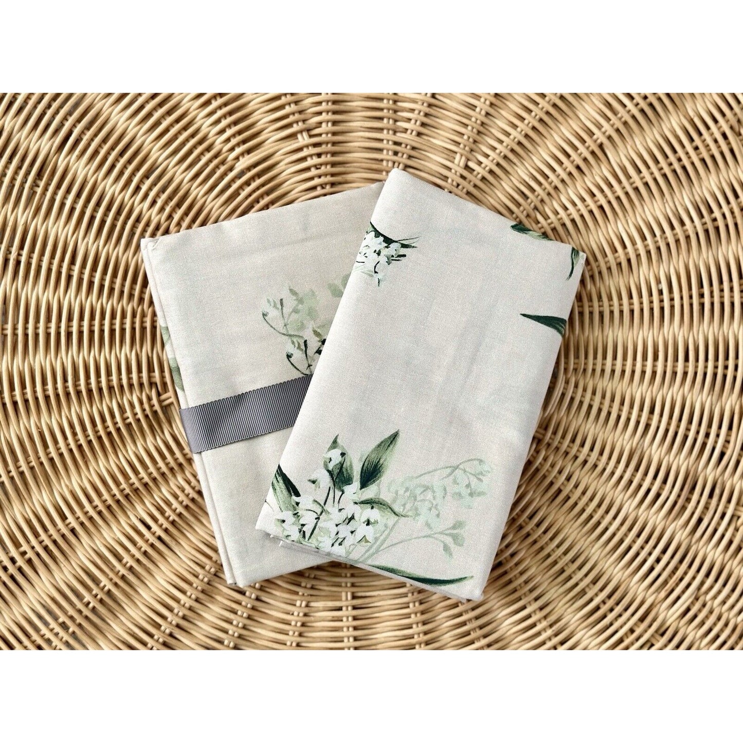 Pottery Barn x Monique Lhuillier Lily Of The Valley Cotton Euro Shams (Set of 2) - The Home Decor Outlet