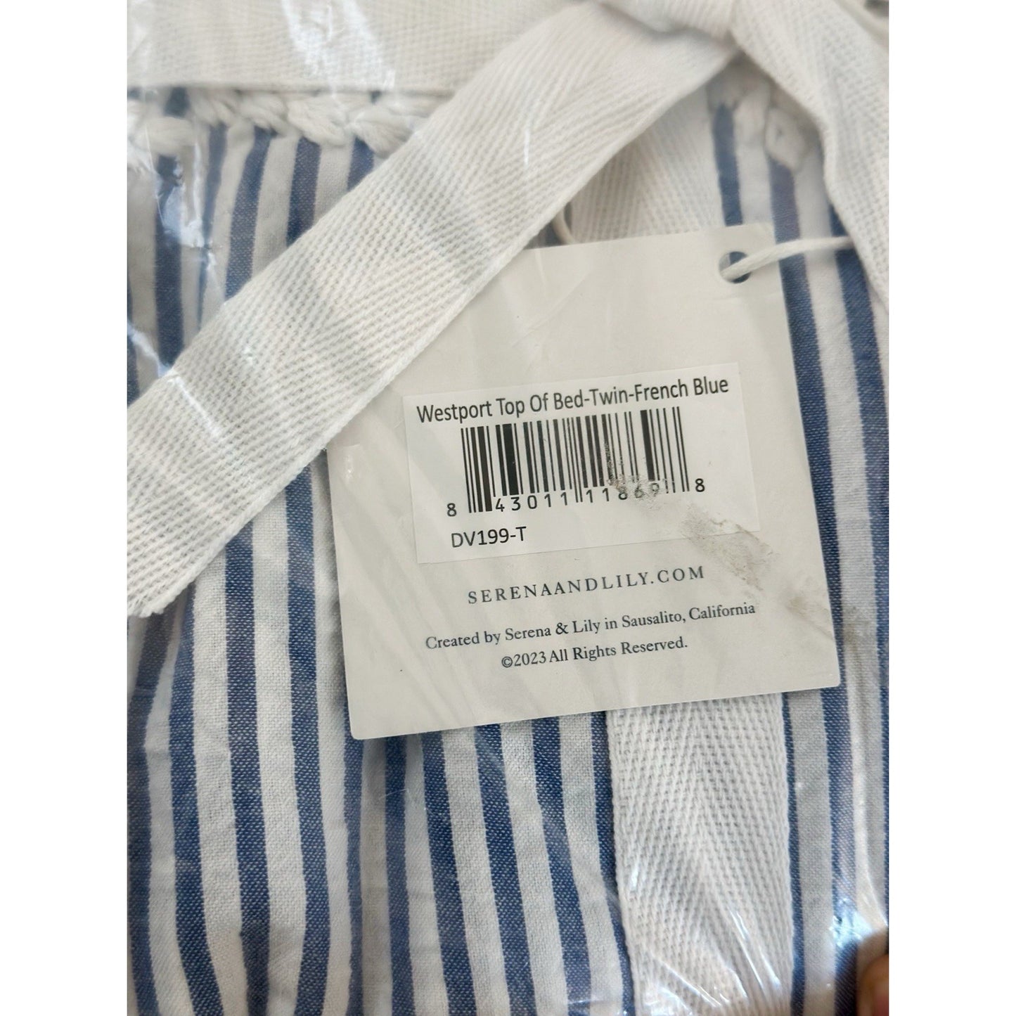 Westport Duvet Cover (Twin) + 1 Standard Sham-French Blue - The Home Decor Outlet