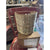 Santa Barbara Rattan Drum Sconce-Natural Brown - The Home Decor Outlet