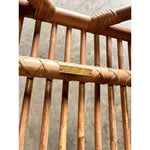 Monaco Rattan Stool (Sample Piece)-Natural/Brown