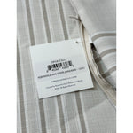 Perennials Lake Stripe Pillow Cover (12”x21”)-Sand/Bark Beige