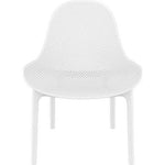 Sky Lounge Chairs (Set of 2)-White - The Home Decor Outlet