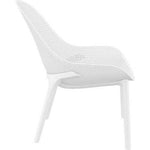 Sky Lounge Chairs (Set of 2)-White - The Home Decor Outlet