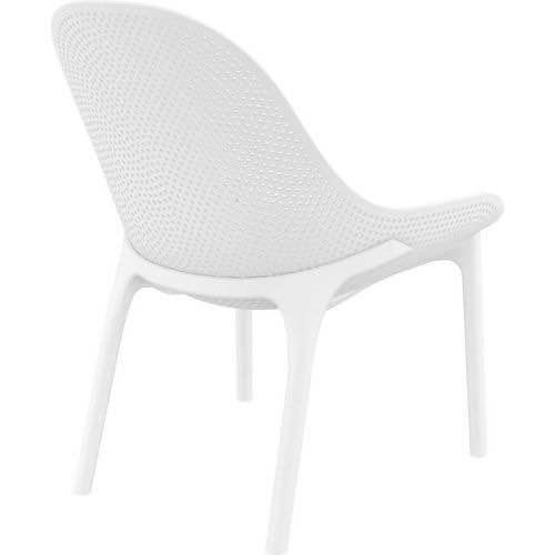 Sky Lounge Chairs (Set of 2)-White - The Home Decor Outlet