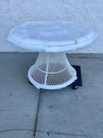 Blithedale Dining Table-White - The Home Decor Outlet