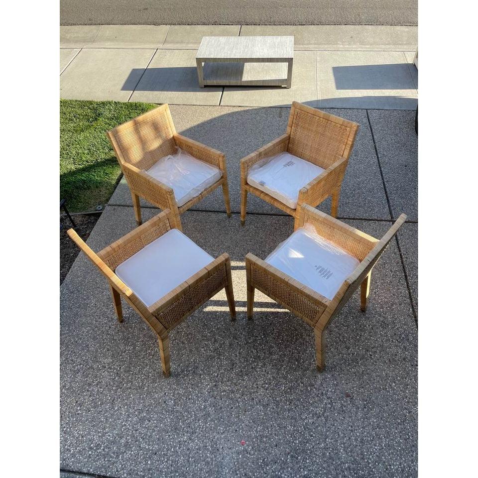 Balboa Armchairs - Natural - The Home Decor Outlet