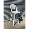 Riviera Outdoor Swivel Bar Stool-White - The Home Decor Outlet