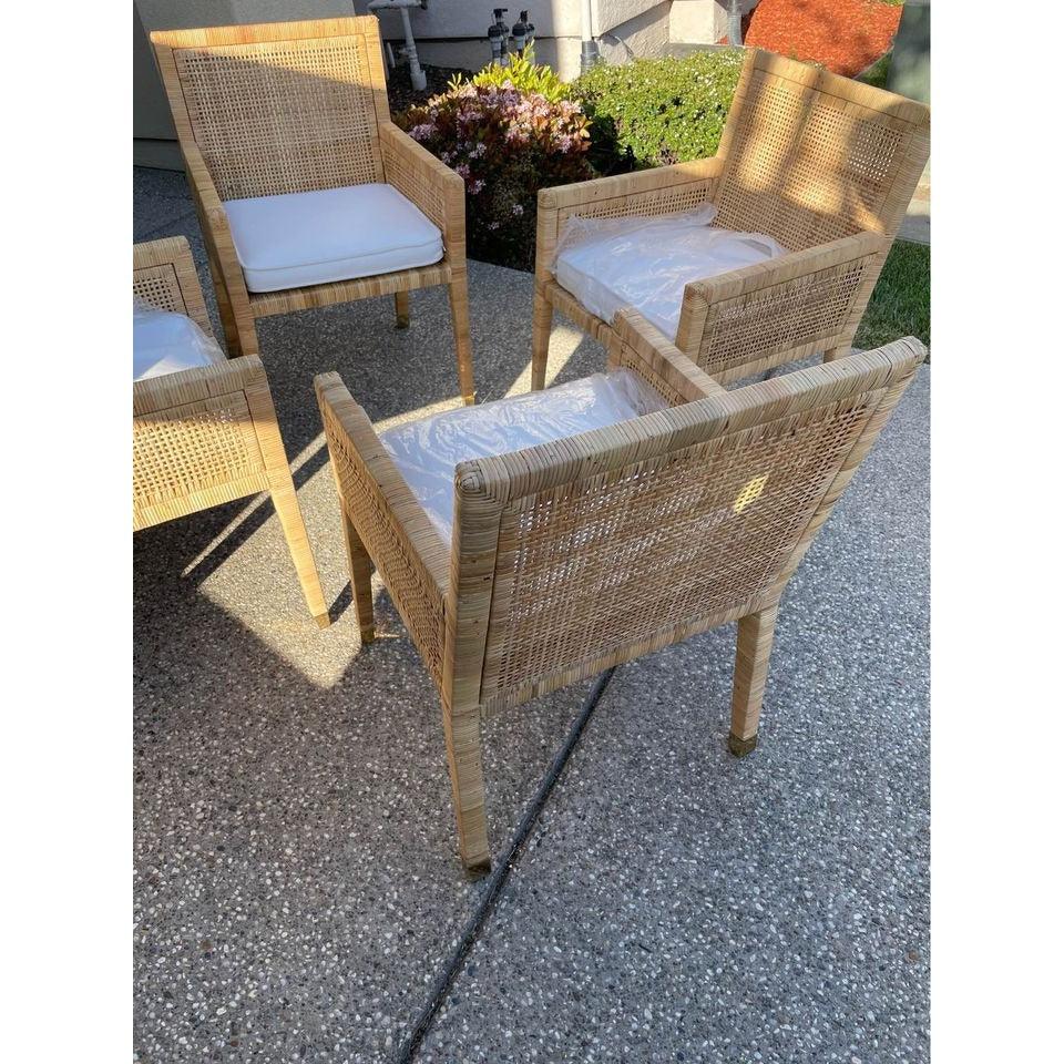 Balboa Armchairs - Natural - The Home Decor Outlet