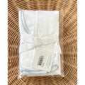 Scallop Sateen Euro Pillow Sham-Sky Blue