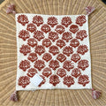 Oakview Pillow Cover (22” SQ)-Terracotta - The Home Decor Outlet
