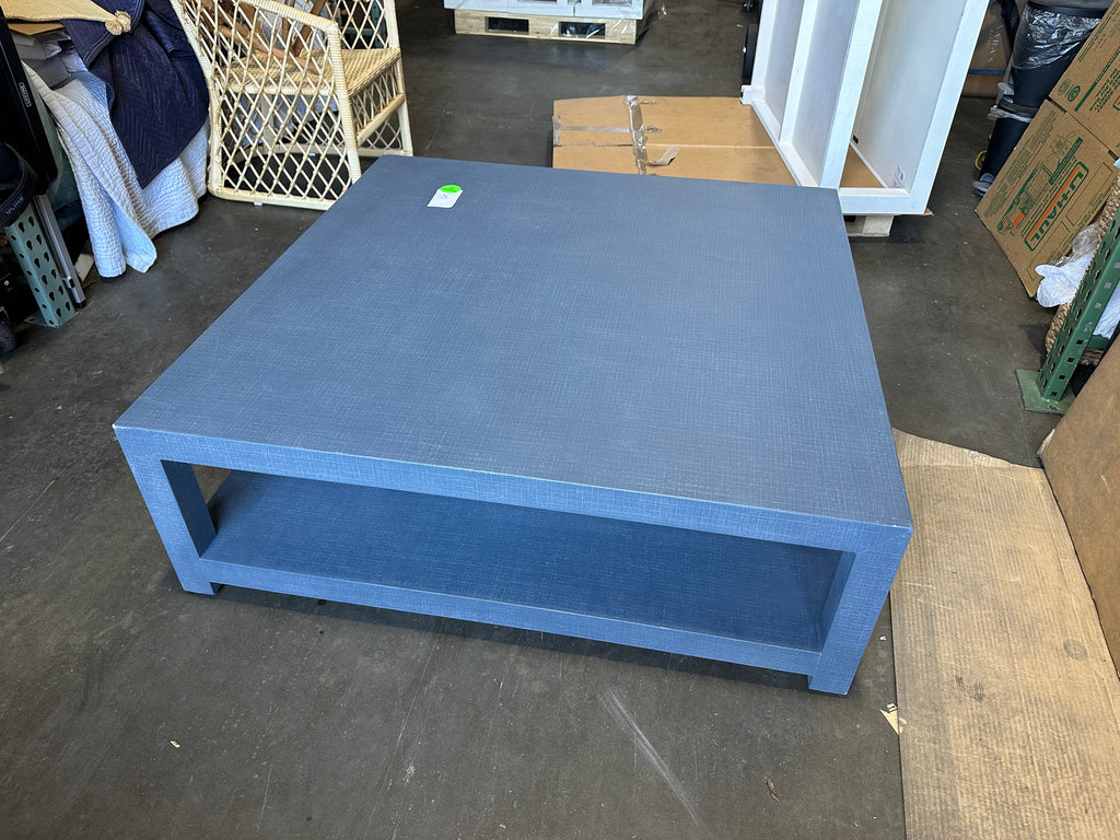 Driftway Square Coffee Table-Indigo Blue