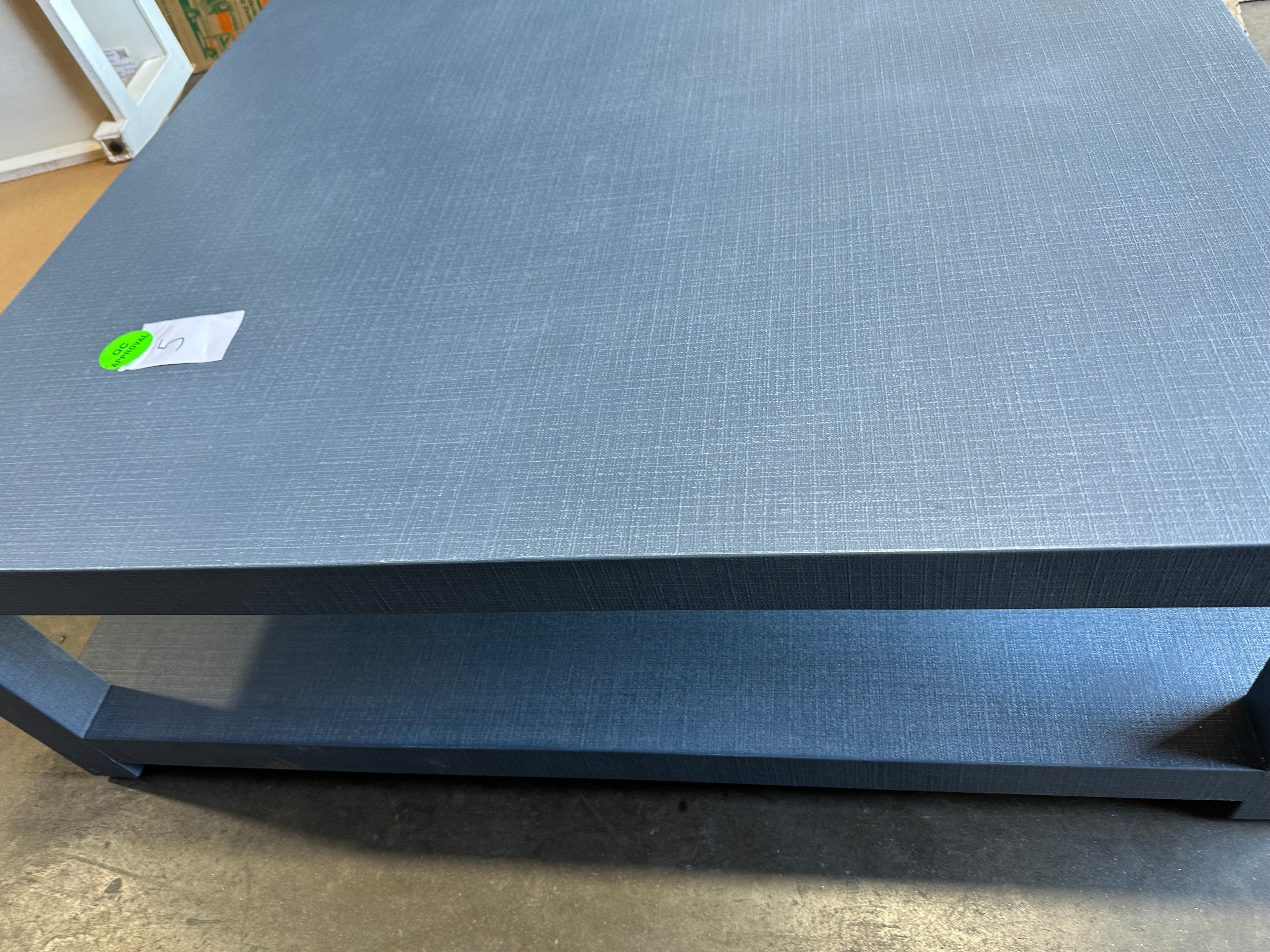 Driftway Square Coffee Table-Indigo Blue
