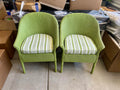 Surrey Armchairs (Set of 2)-Grass Green - The Home Decor Outlet