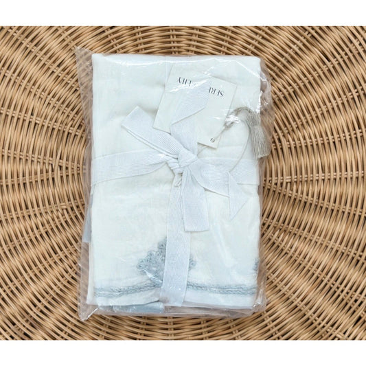 Brookside Euro Pillow Sham-Sky Blue - The Home Decor Outlet