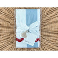 Beach Club Percale Stripe Euro Pillow Sham-Coastal Blue