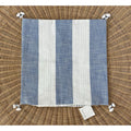 Bay Stripe Outdoor Pillow Cover (20” SQ)-French Blue - The Home Decor Outlet