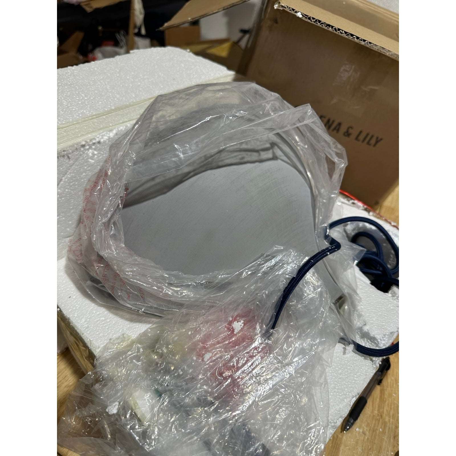 Knolls Concrete Pendant - The Home Decor Outlet