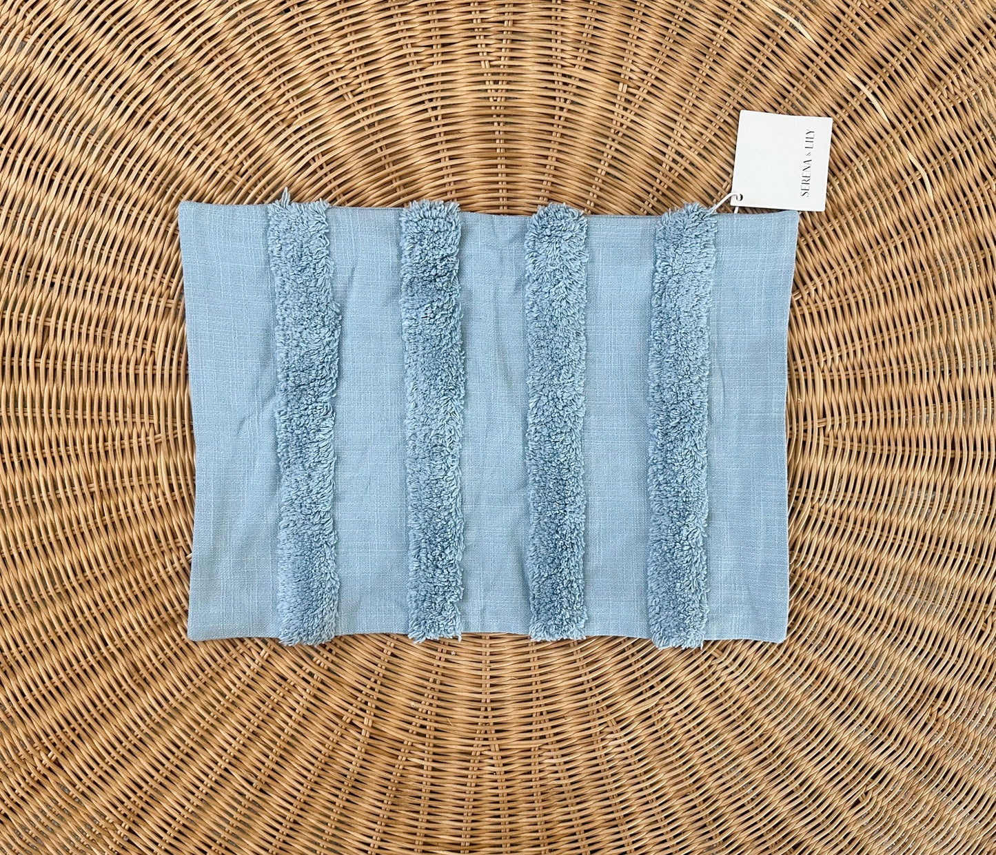 Cuesta Pillow Cover (12”x18”)-Coastal Blue
