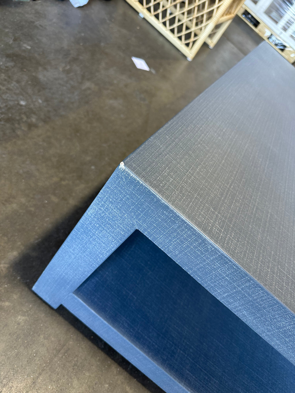 Driftway Square Coffee Table-Indigo Blue