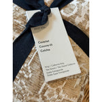 West Elm Kay Reversible Coverlet (K/CK)-Fawn Brown/White