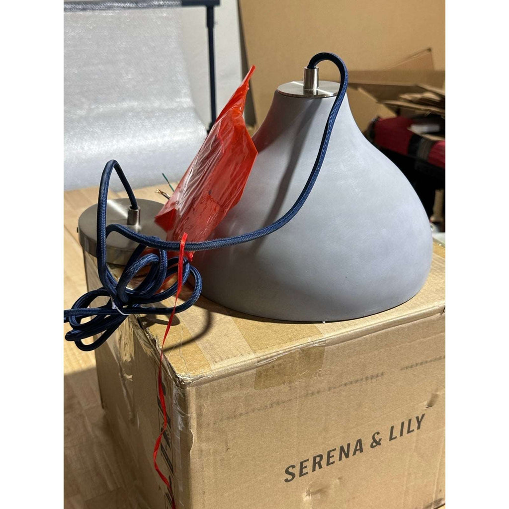 Knolls Concrete Pendant - The Home Decor Outlet